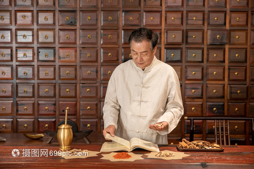 老年中醫藥房配藥材