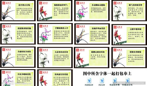 中醫養生科普知識設計圖