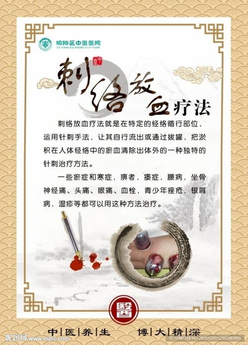 刺絡放血療法 傳統中醫(yī)的祛瘀通絡之道